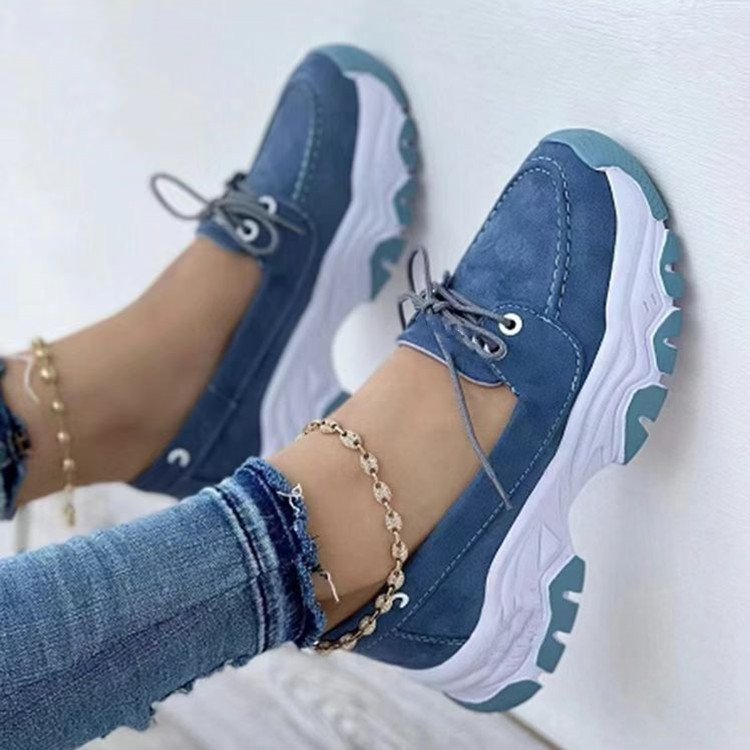 Damen Sneaker Bequem Stilvoll Heidi Schuhe - BerlinGlamour