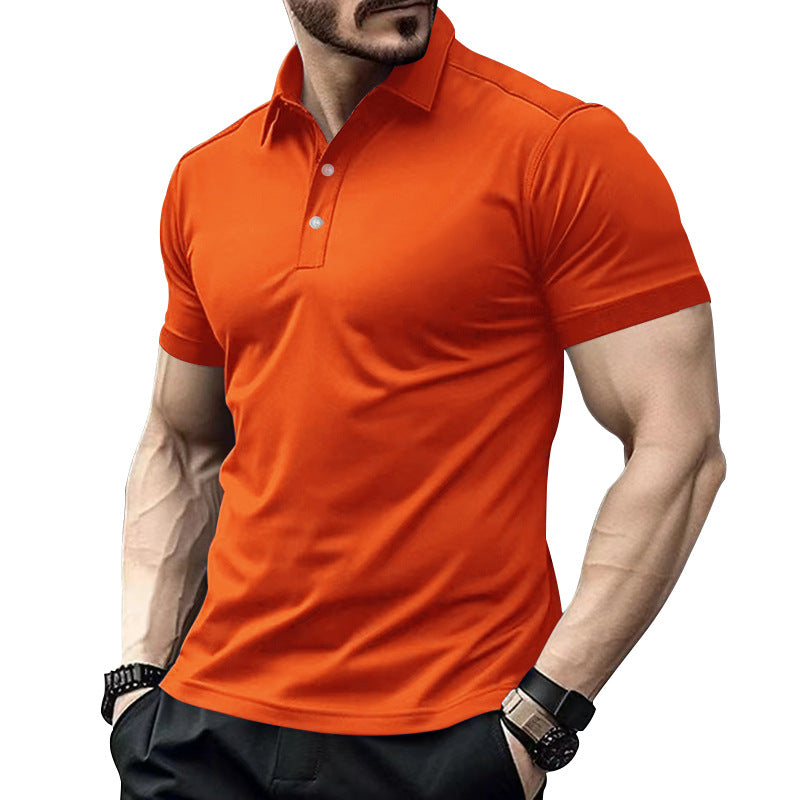 Herren Polo-Shirt atmungsaktiv Modern Schnitt