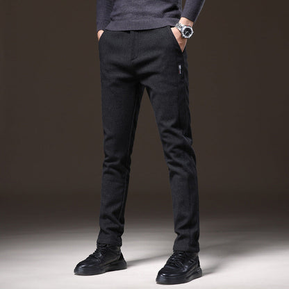 Herren Slim Fit Hose Bequem Freizeit Moderne