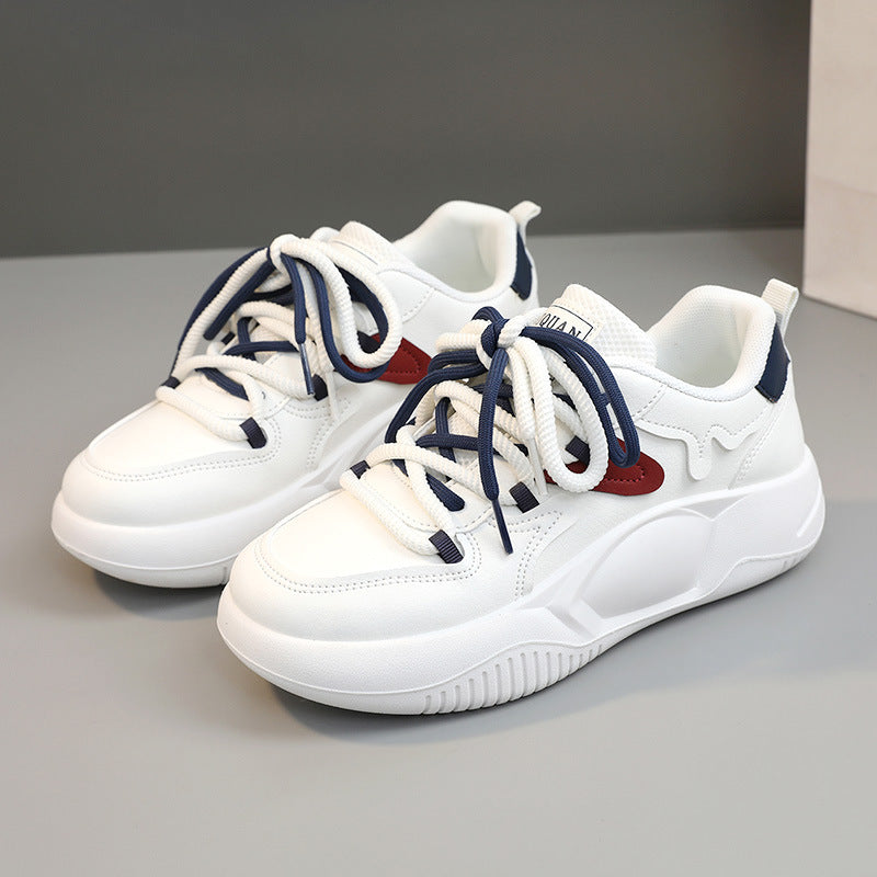 Damen Sport Sneaker Laufschuhe mit Schnürsenkeln Bequem