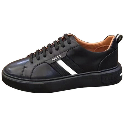 Herren Sneaker Modern Sportlich Schwarz