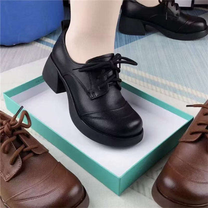 Damen Schnürschuhe Komfortabel Rutschfest Modern