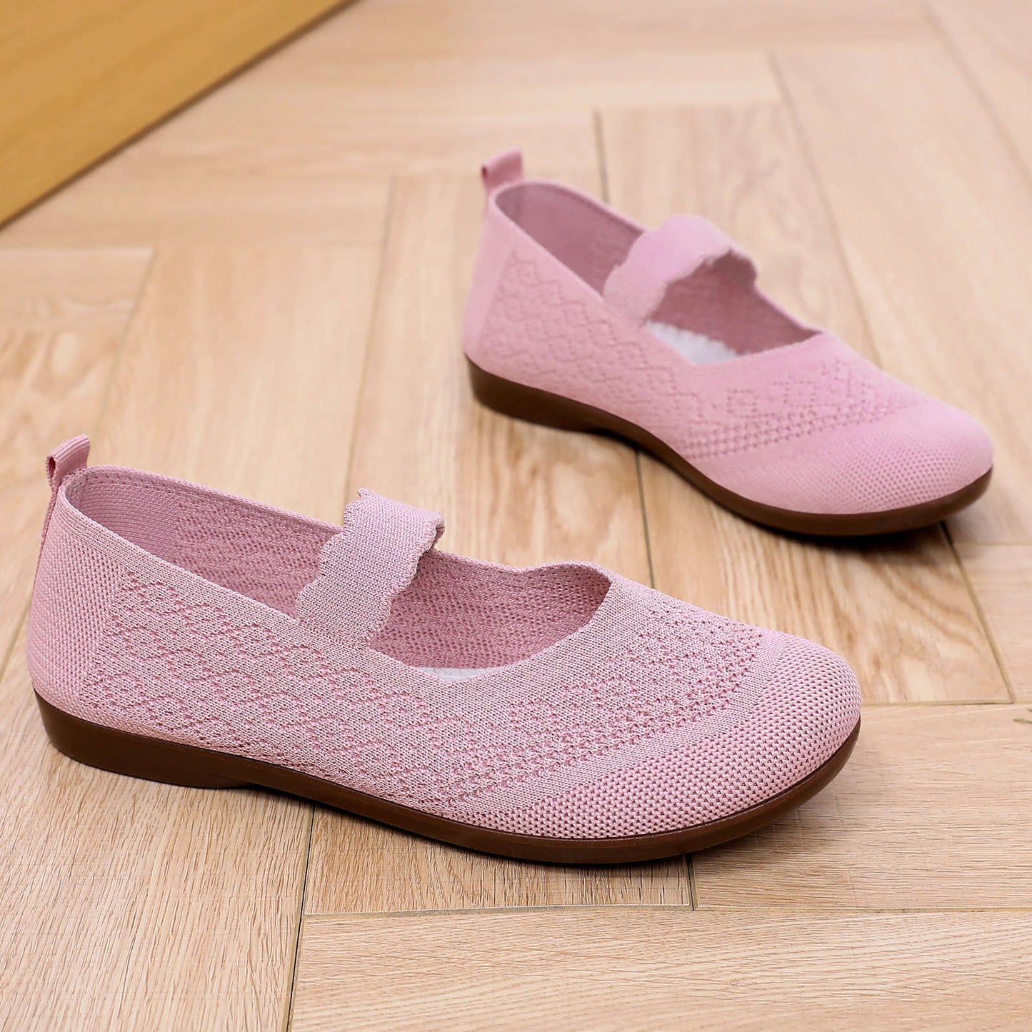 Damen Ballerinas Atmungsaktiv Rutschfest Bequem - BerlinGlamour