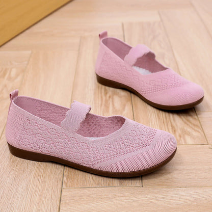 Damen Ballerinas Atmungsaktiv Rutschfest Bequem - BerlinGlamour