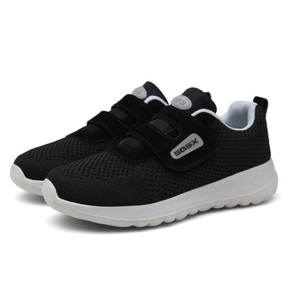 Damen Sportschuhe Atmungsaktiv Mesh Klettverschluss