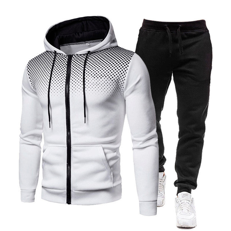 Herren Sportjacke Kapuze Modern Berlin Style