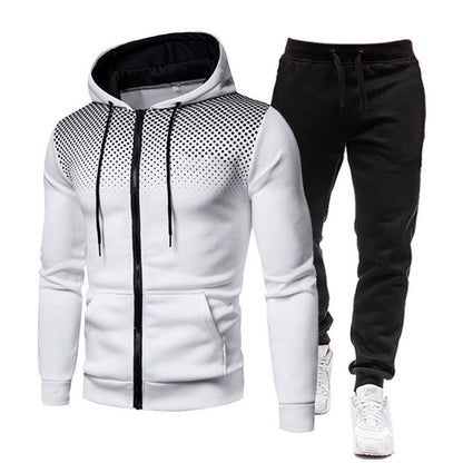 Herren Sportjacke Kapuze Modern Berlin Style