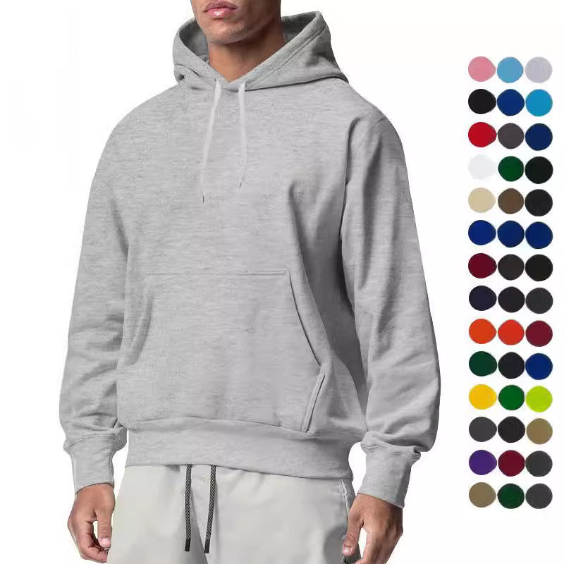 Herren Kapuzenpullover Komfort Schnitt Kängurutaschen Groß