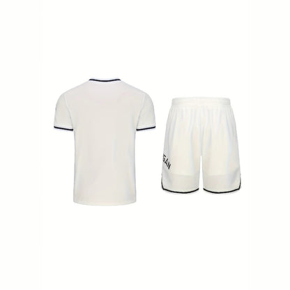 Herren Sportset T-Shirt und Shorts Grau Sportlich