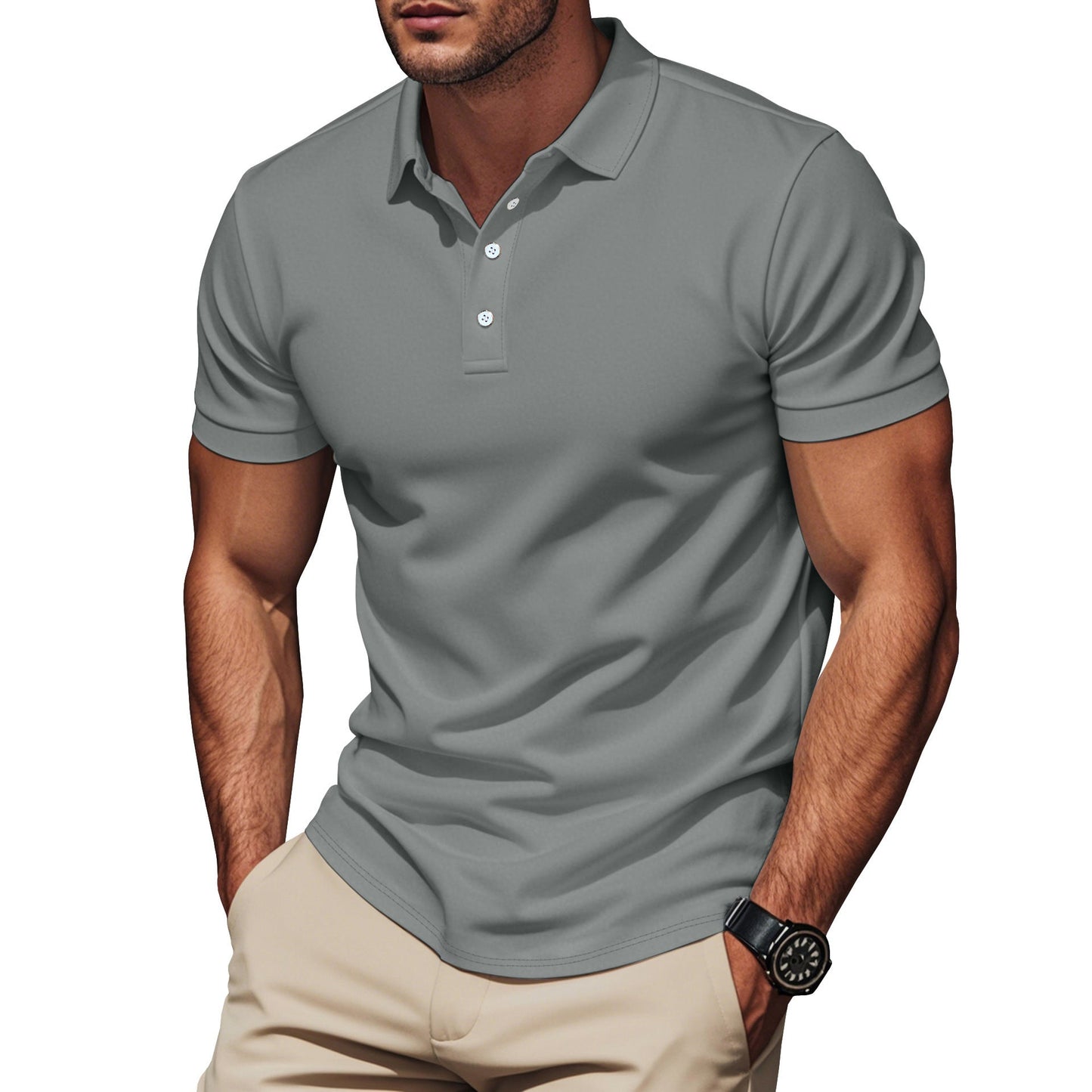 Herren Poloshirt Moderne atmungsaktive Funktion