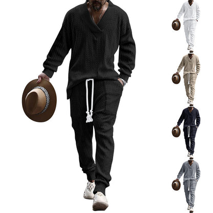 Herren Strickanzug Modern Elegante Mode