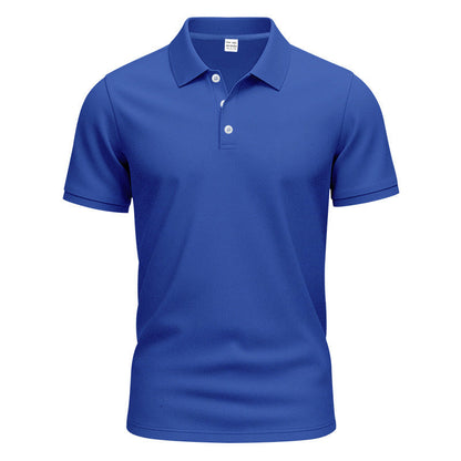 Herren Poloshirt atmungsaktiv mit Struktur Optik