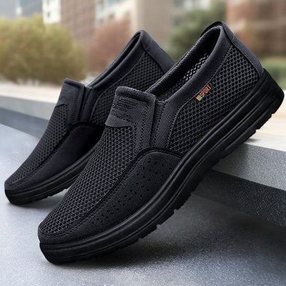 Damen Schuhe Bequem Luftdurchlässig Slip-On Sneaker