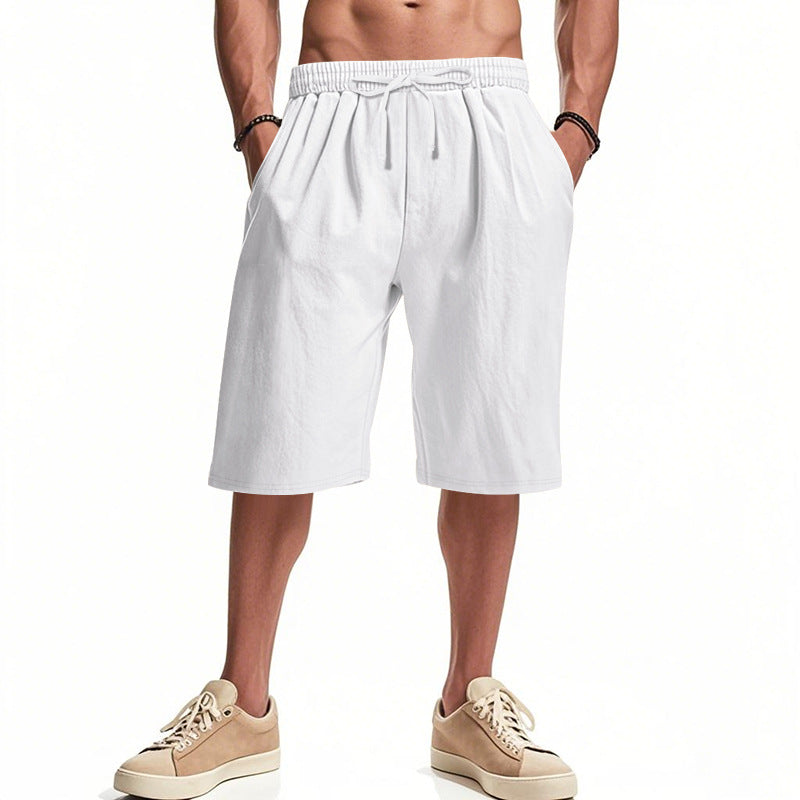 Herren Cargo Shorts Bequem Elastisch Große Taschen