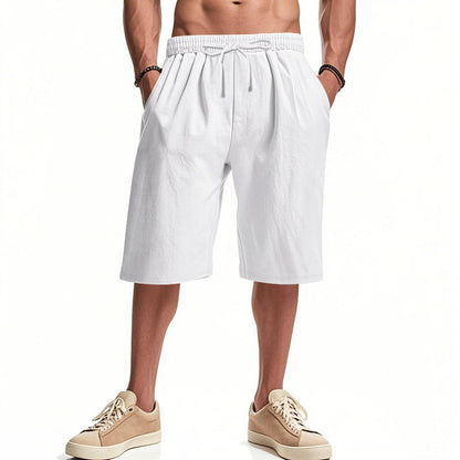 Herren Cargo Shorts Bequem Elastisch Große Taschen