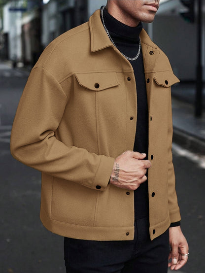 Herren Freizeitjacke Lässig Modern Berlin Style