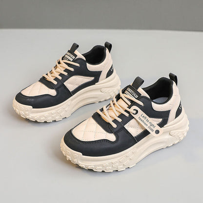 Damen Sneaker Chunky Bequem Strapazierfähig Mode