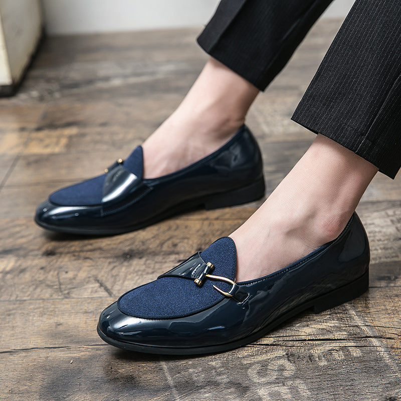 Damen Mokassins Elegante Schuhe mit Luxus Schnalle