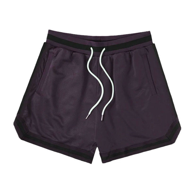 Herren Sports Shorts Mesh atmungsaktiv Seitenstreifen