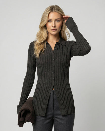 Damen Strickpullover Weich Wolle Dick - BerlinGlamour