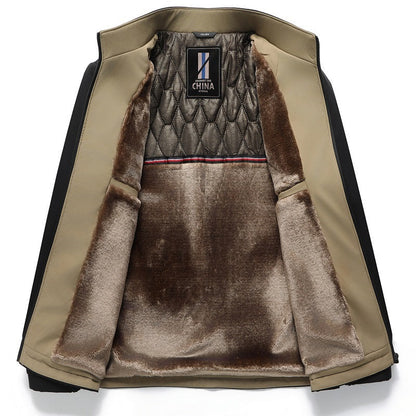 Herren Steppjacke Warm Isoliert Moderne