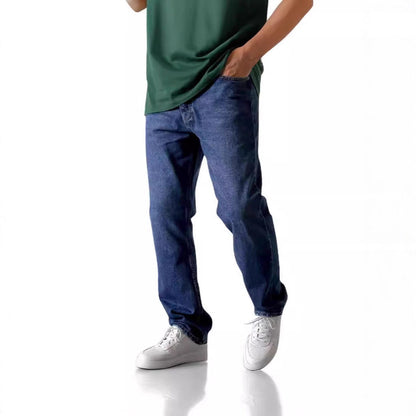 Herren Jeans Hose Modern Verwaschen Relaxed Fit