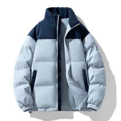 Funktionelle Herren Steppjacke Modern Schwarz
