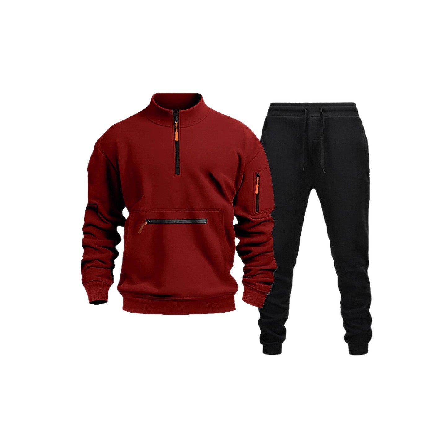 Herren Sport Set Sweatshirt Jogginghose Bequem Modern