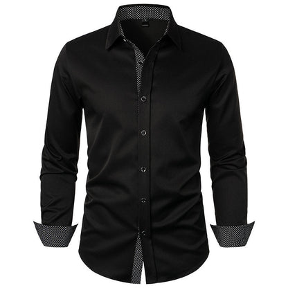 Herren Langarmhemd Modern Slim Fit Elegant Berlin