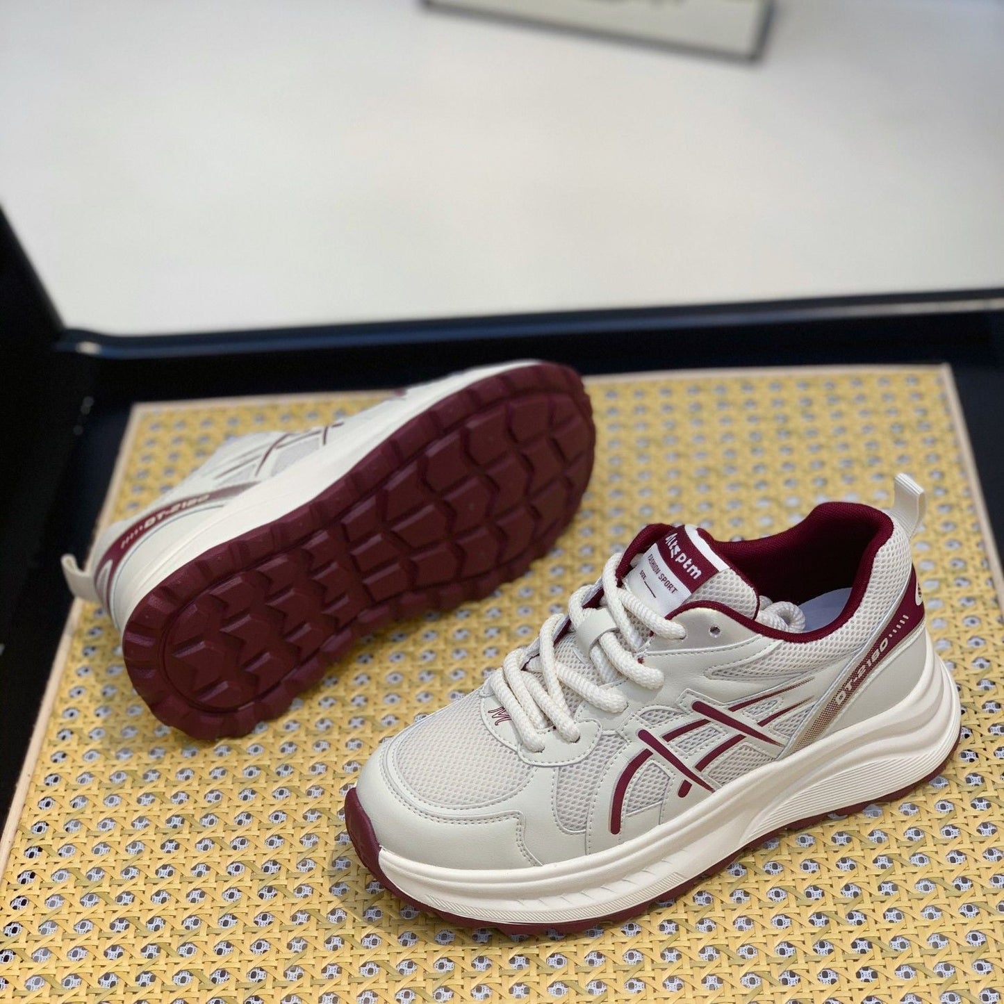 Damensportschuhe Laufschuhe Bequem Mesh Atmungsaktiv