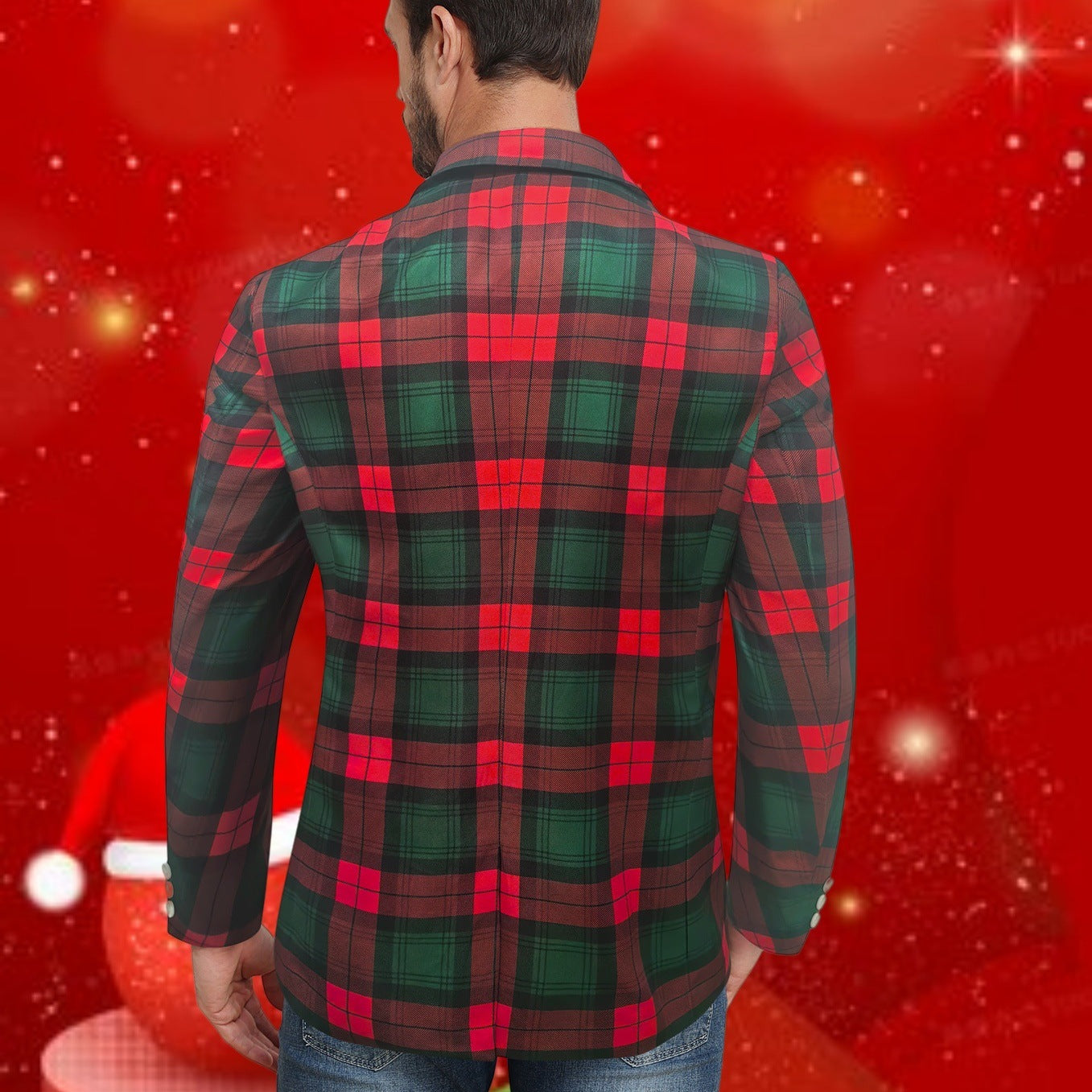 Herren Karoblazer Elegant Berlin Style