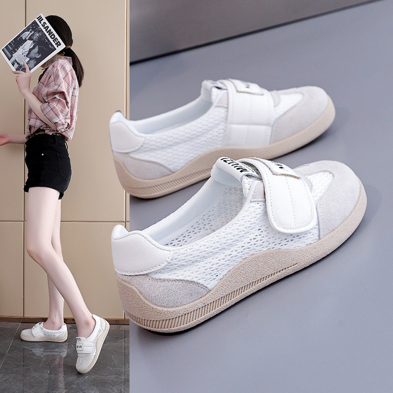 Damen Sneaker Freizeitschuhe Atmungsaktiv Netzdesign Elastisch - BerlinGlamour