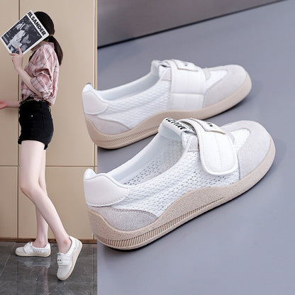 Damen Sneaker Freizeitschuhe Atmungsaktiv Netzdesign Elastisch - BerlinGlamour