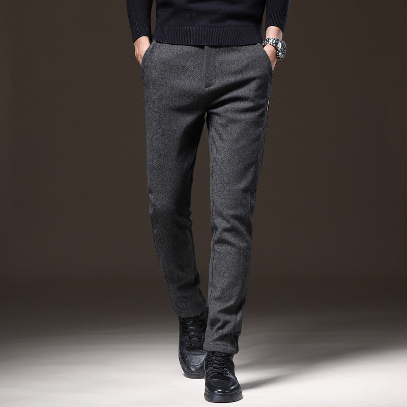 Herren Slim Fit Hose Bequem Freizeit Moderne