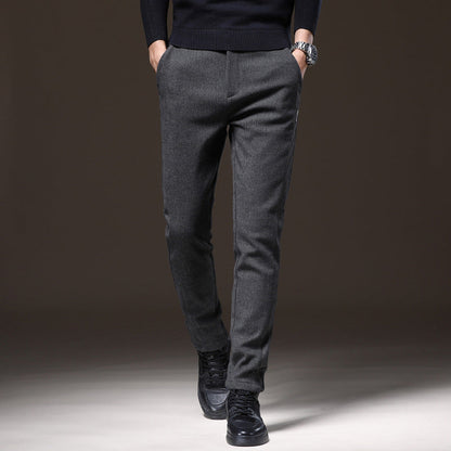 Herren Slim Fit Hose Bequem Freizeit Moderne