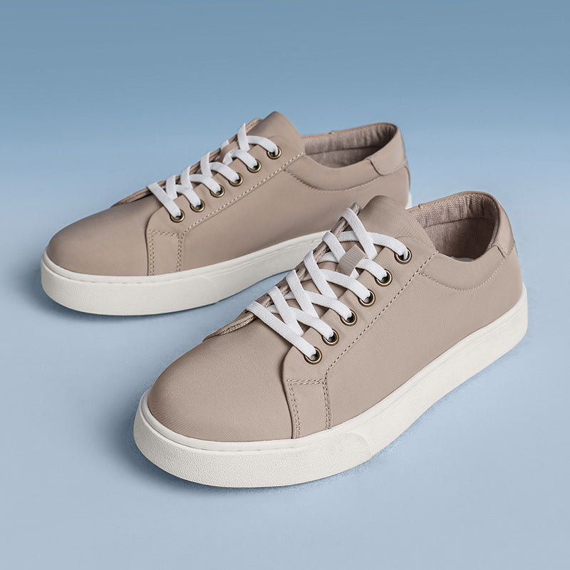 Damen Sneaker Vegan Lederschuhe Bequem Modisch