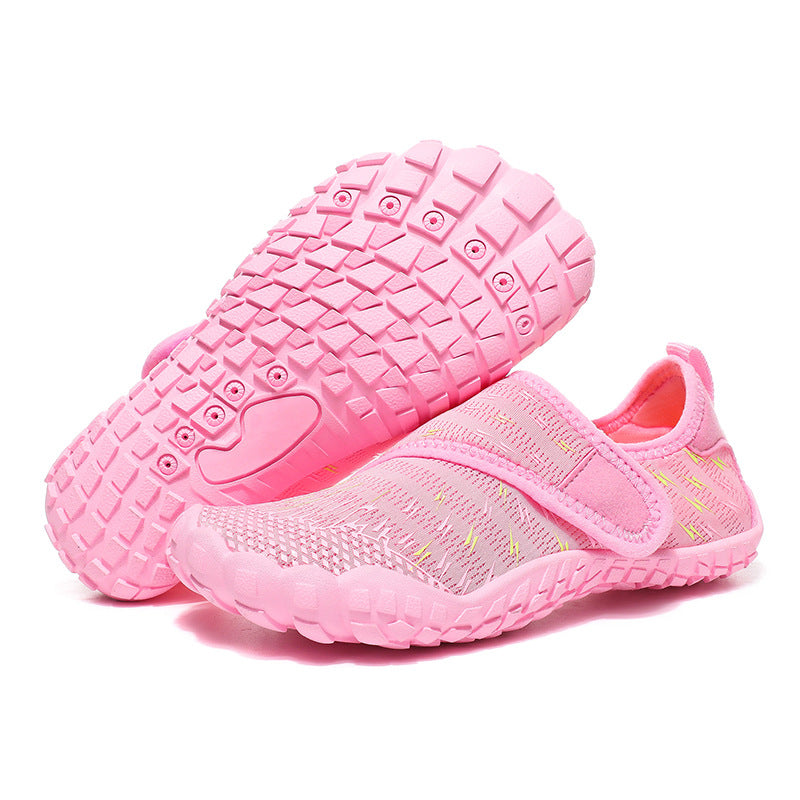 Damen Wasserschuhe Atmungsaktiv Flexibel Schwarz