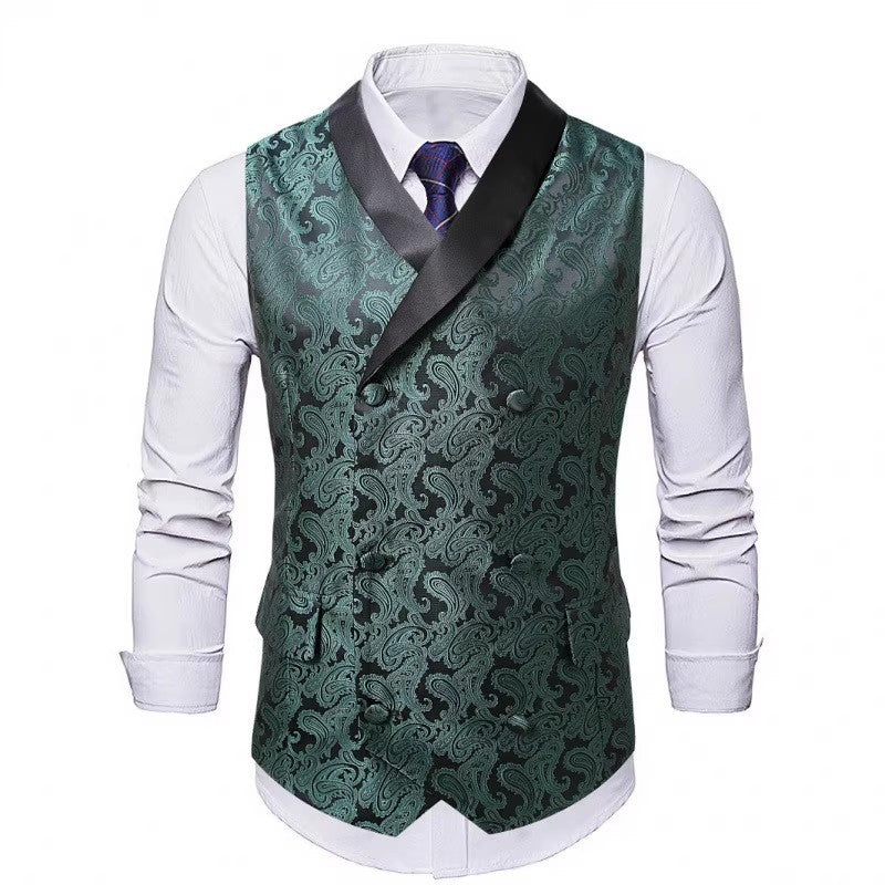 Herren Samtweste Elegant Luxus Berlin Style