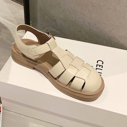 Damen Sandalen Rutschfest Verstellbar Sommer Schuhe - BerlinGlamour