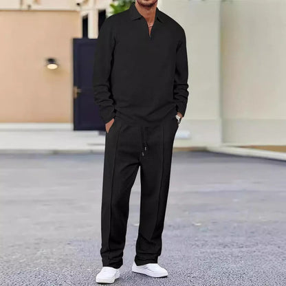 Herren Sportanzug Sweatshirt Jogginghose Set Funktionell Bequem