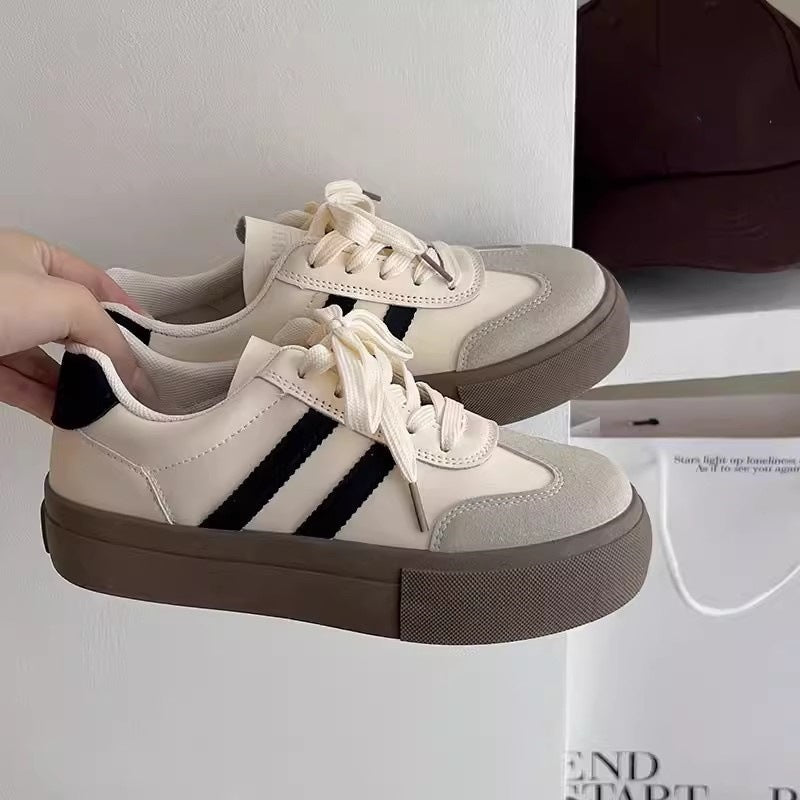 Damen Sneaker PlattformSchuhe Sportlich Rutschfest - BerlinGlamour