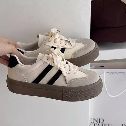 Damen Sneaker PlattformSchuhe Sportlich Rutschfest - BerlinGlamour