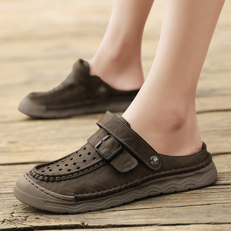 Damen Clogs Bequem Verstellbar Atmungsaktiv