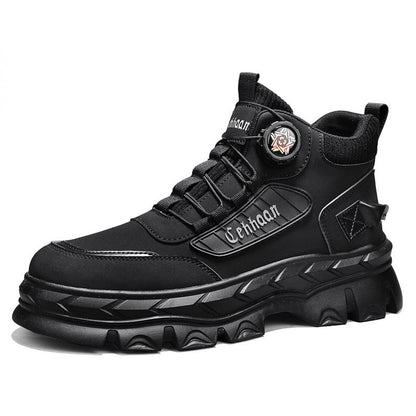 Damen Sneaker Hoch Modisch Robust Rutschfest