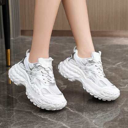 Damen Trail-Sneaker Sportlich Atmungsaktiv Mesh
