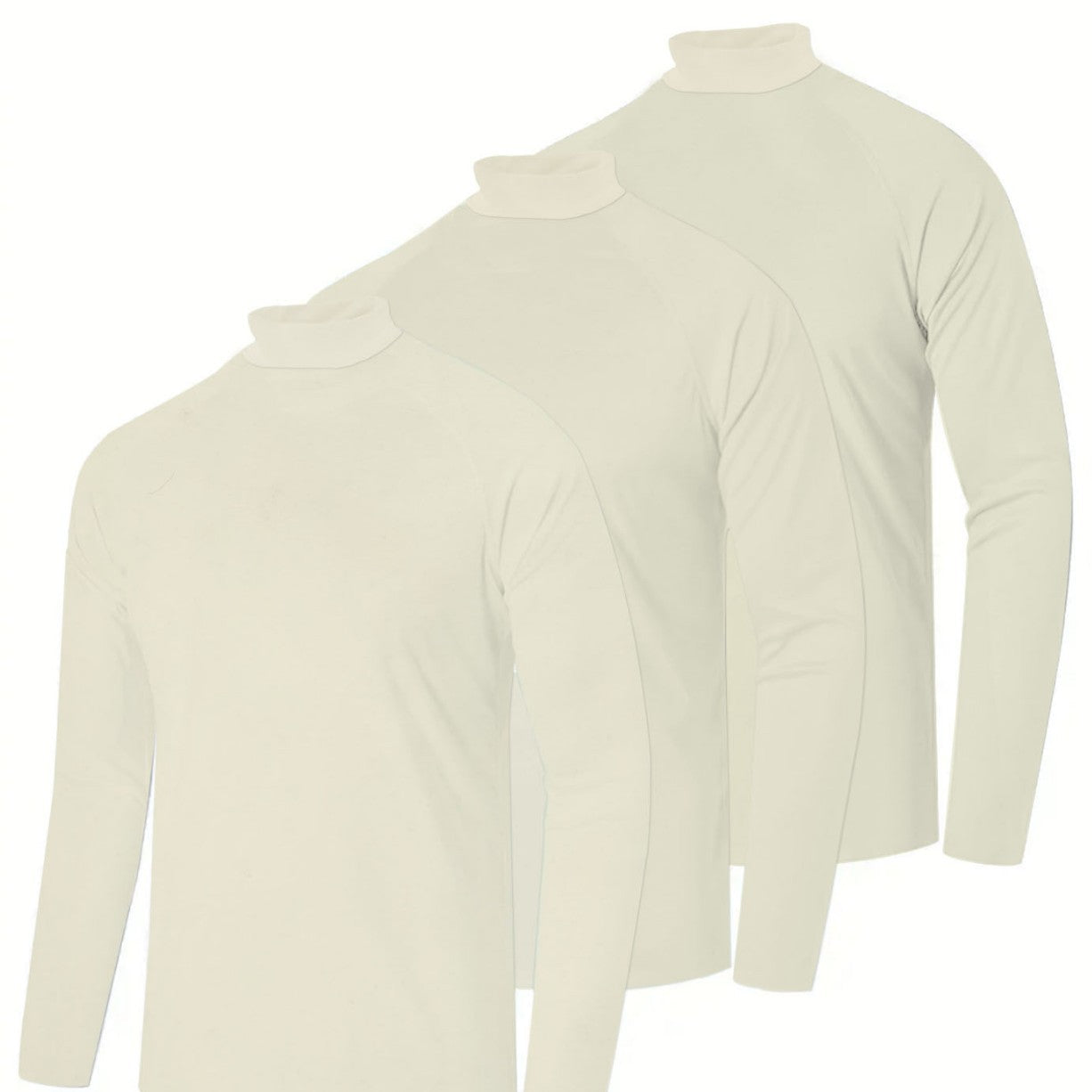 Herren Langarmshirt Elegantes Design Hochkragen