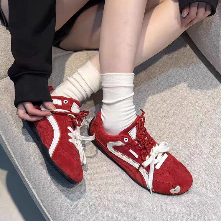 Damen Sneaker Atmungsaktiv Modern mit Applikationen