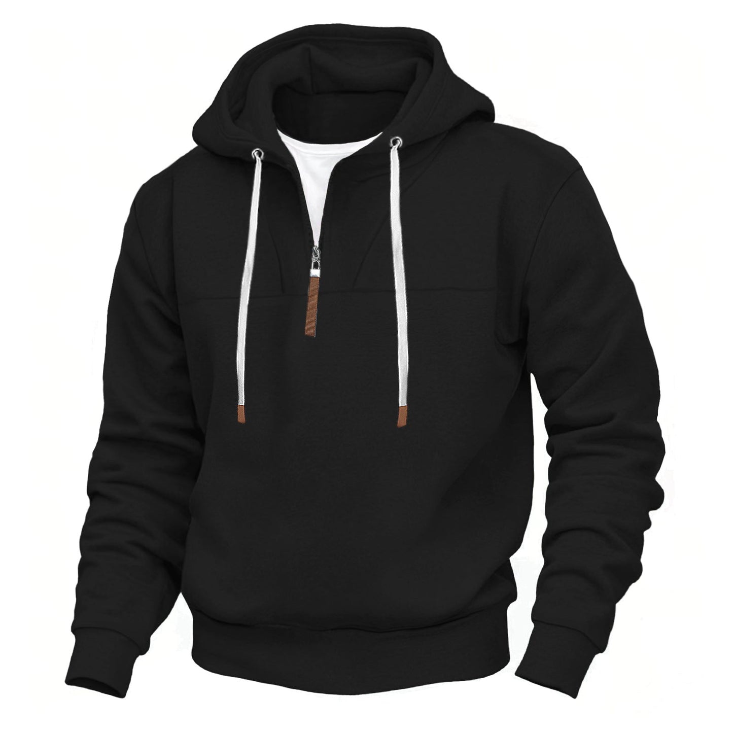 Herren Kapuzenpullover Lässig Modern Mit Reißverschluss