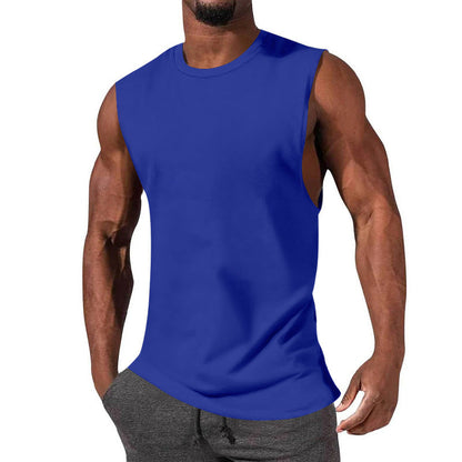 Herren Tanktop Sport Atmungsaktiv Baumwolle Modern