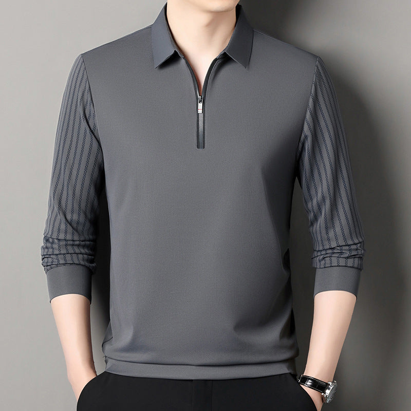 Herren Poloshirt atmungsaktiv mit Doppelkragen Modern
